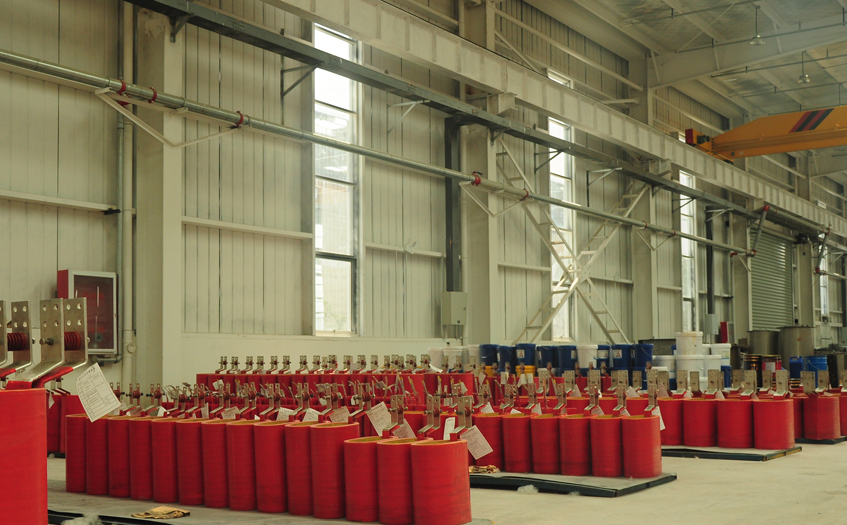芜湖变压器厂家高低压包半成品区